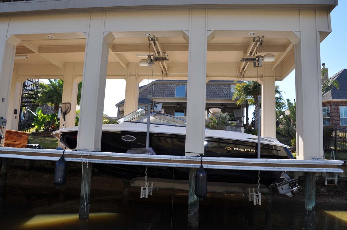 Boat House Repairs Cradle Boat Lift